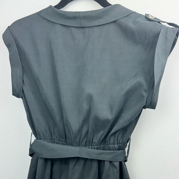 Ya Los Angeles tie-waist V neck mini dress size Small - Picture 2 of 10